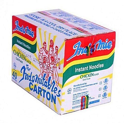 Indomie Indomitable Noodles – 70g Regular Pack (Carton)
