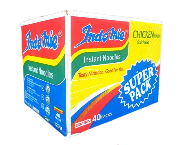 Indomie Indomitable Noodles – 120g Super Pack (Carton)